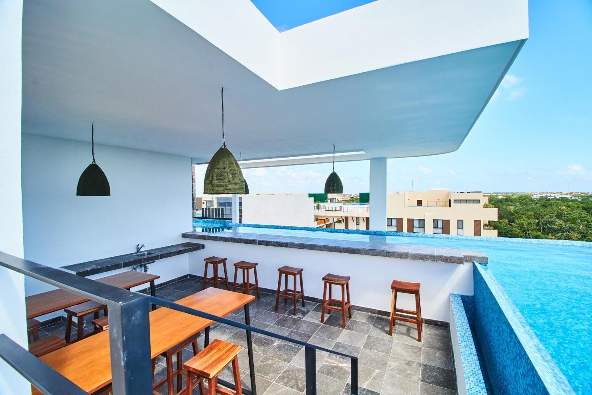 דירות טולום Luxury Penthouse With Private Pool In Aldea Zama מראה חיצוני תמונה